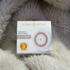 Clarisonic Radiance Brush Head in White and Pink